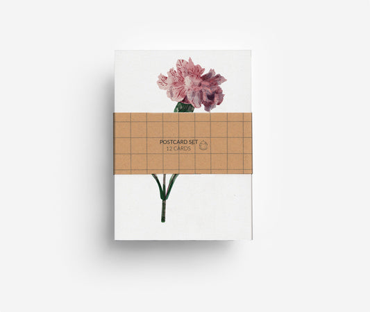 Blumen Postkarten Set (12 Karten) DIN A6