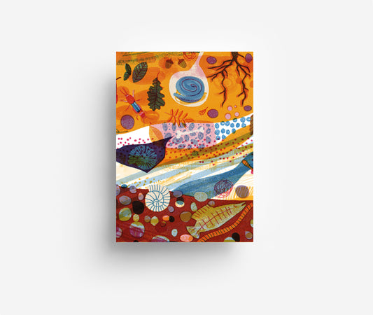 Erdboden Postkarte DIN A6