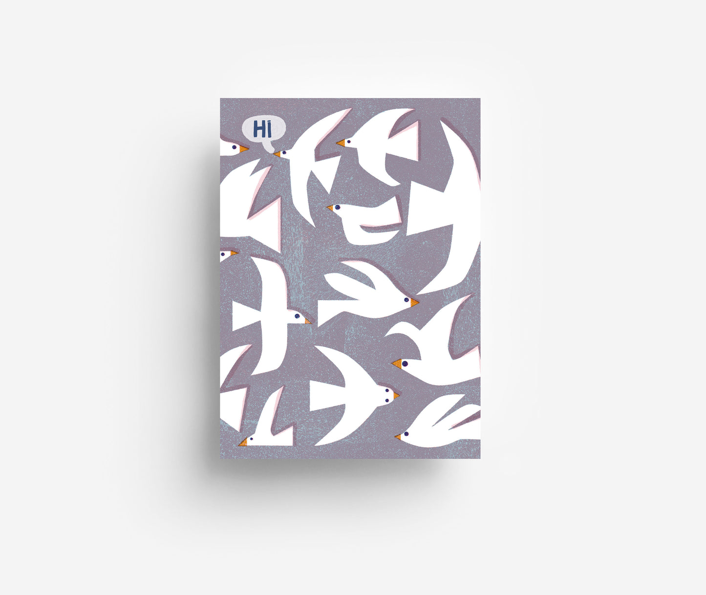 Schwarm Postkarte DIN A6