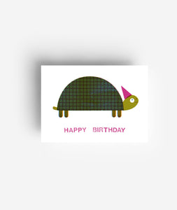 Geburtstags Schildkröte Postkarte DIN A6