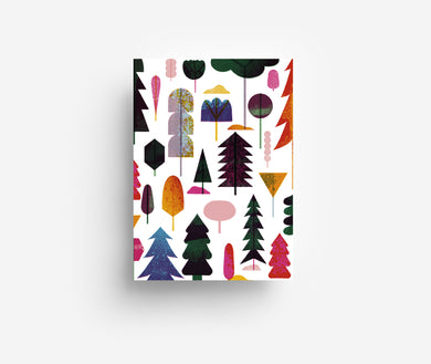 Woodland Postcard DIN A6