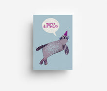 Load image into Gallery viewer, Birthday Seal Postcard DIN A6