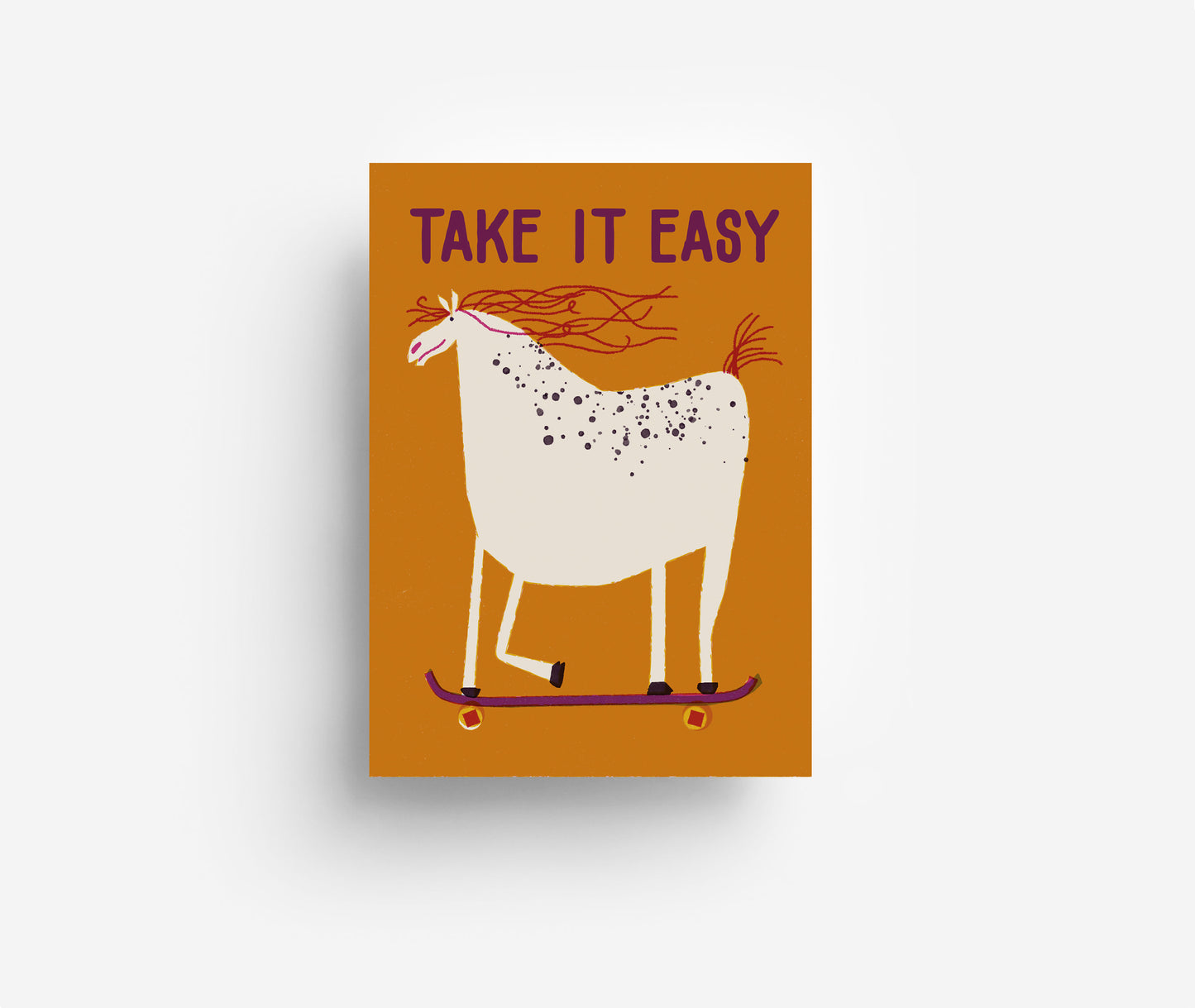 Take It Easy Postkarte DIN A6