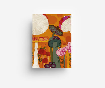 Herbst Postkarte DIN A6