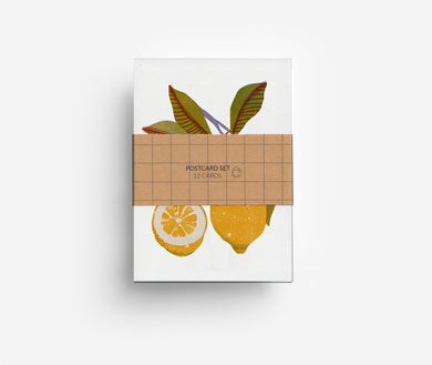 Fruits Postcard Set (12 Cards) DIN A6