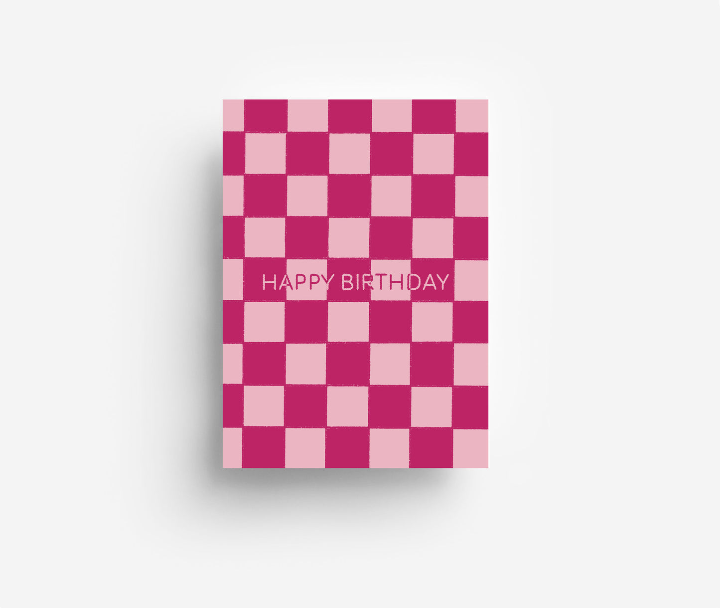 Grid Birthday Postkarte DIN A6