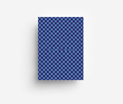 Grid Celebrate Postkarte DIN A6