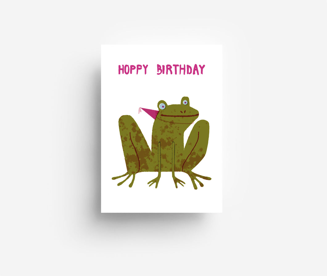 Frog Postcard DIN A6