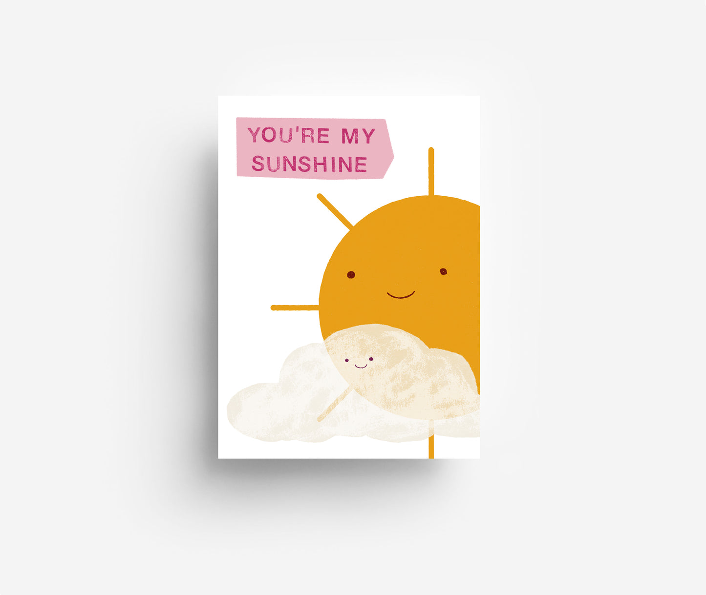 Sunshine Postkarte DIN A6