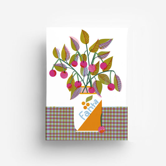 Cherry Fanta DIN A4 Print jungwiealt