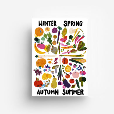 Food Seasons Digital Print DIN A3 jungwiealt
