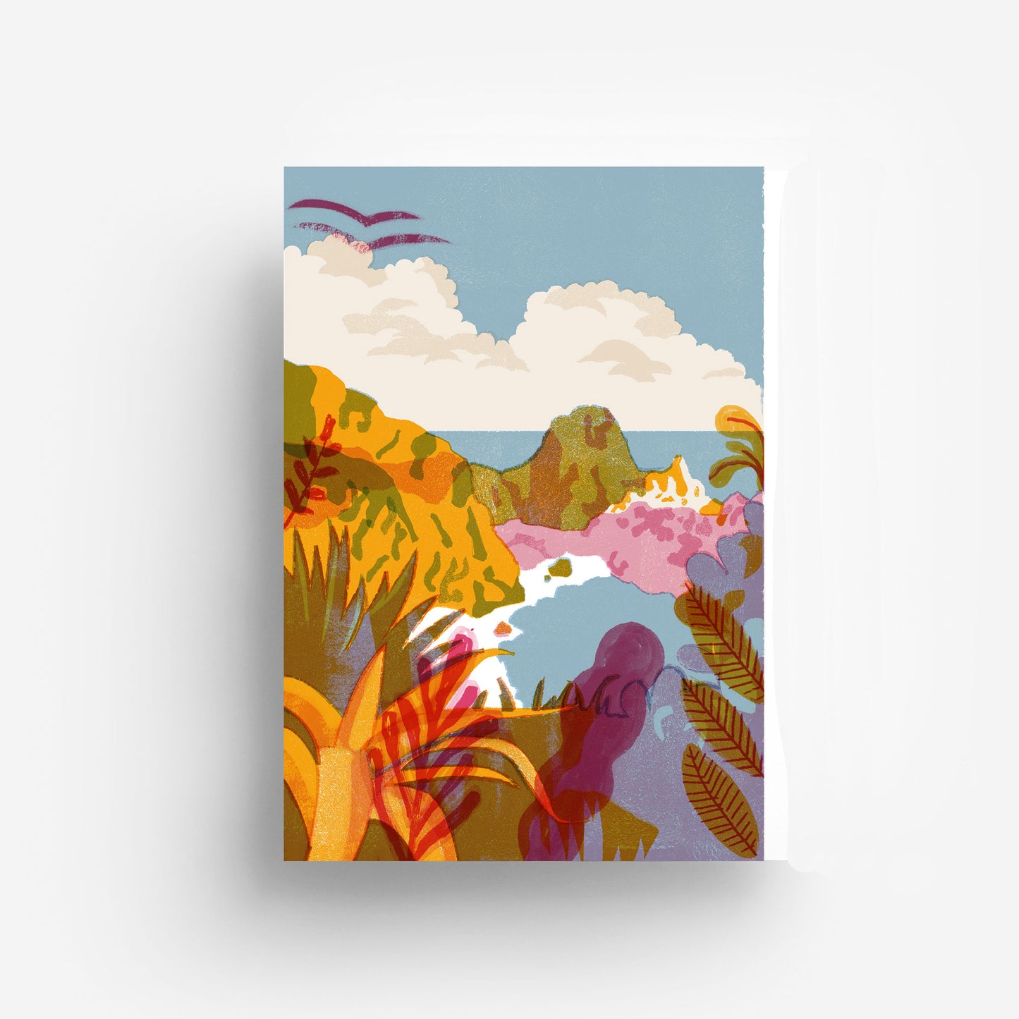 Island Digital Print DIN A3 jungwiealt