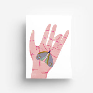 Moth DIN A4 Print jungwiealt