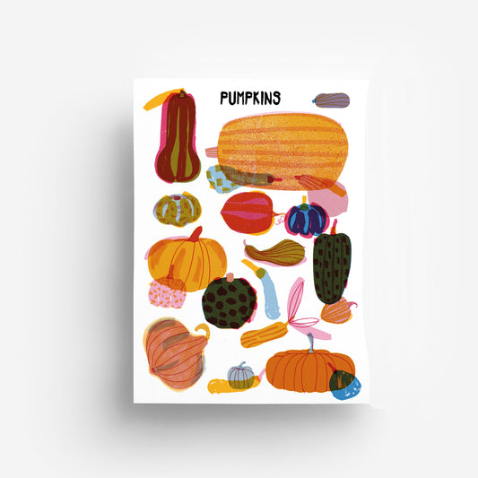 Pumpkins DIN A4 Print jungwiealt