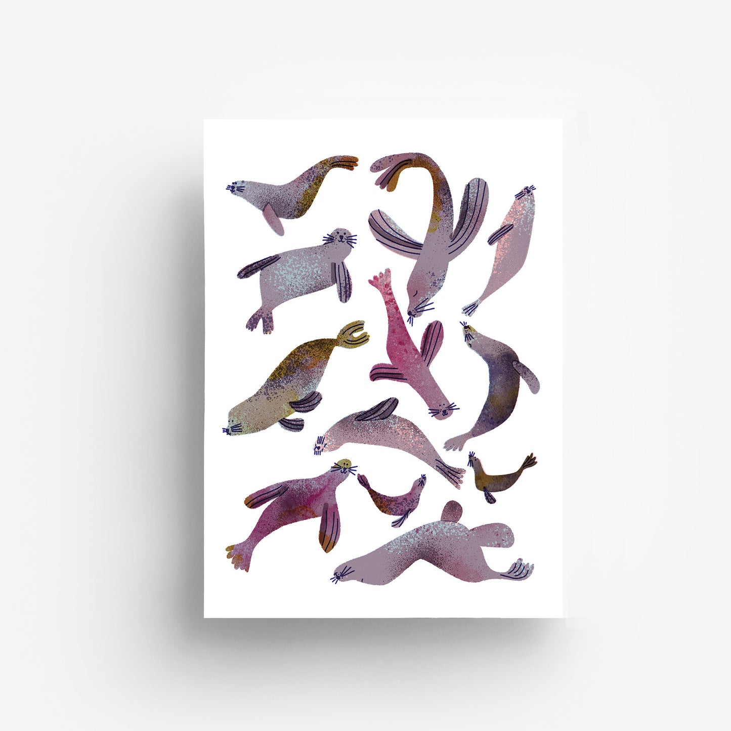 Seals Digital Print DIN A3 jungwiealt