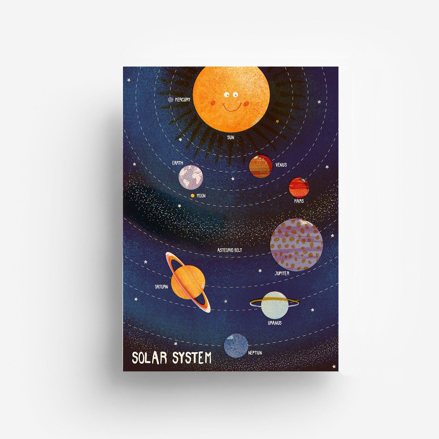 Solar System Digital Print DIN A3 jungwiealt