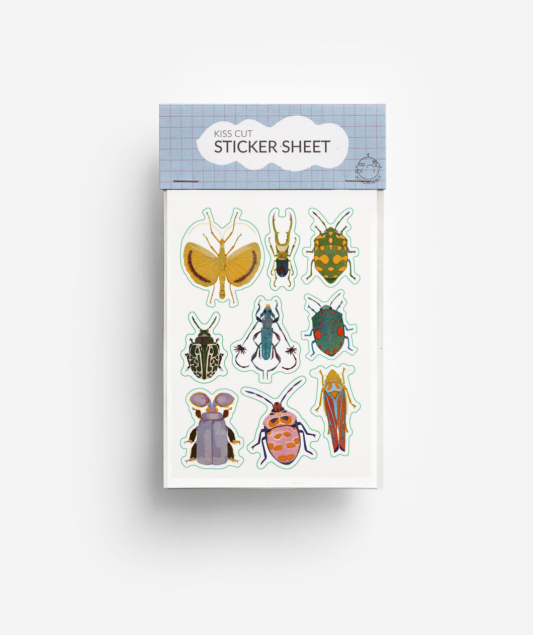 Bugs Kiss Cut Sticker Sheet jungwiealt