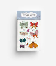 Load image into Gallery viewer, Butterfly Kiss Cut Sticker Sheet jungwiealt