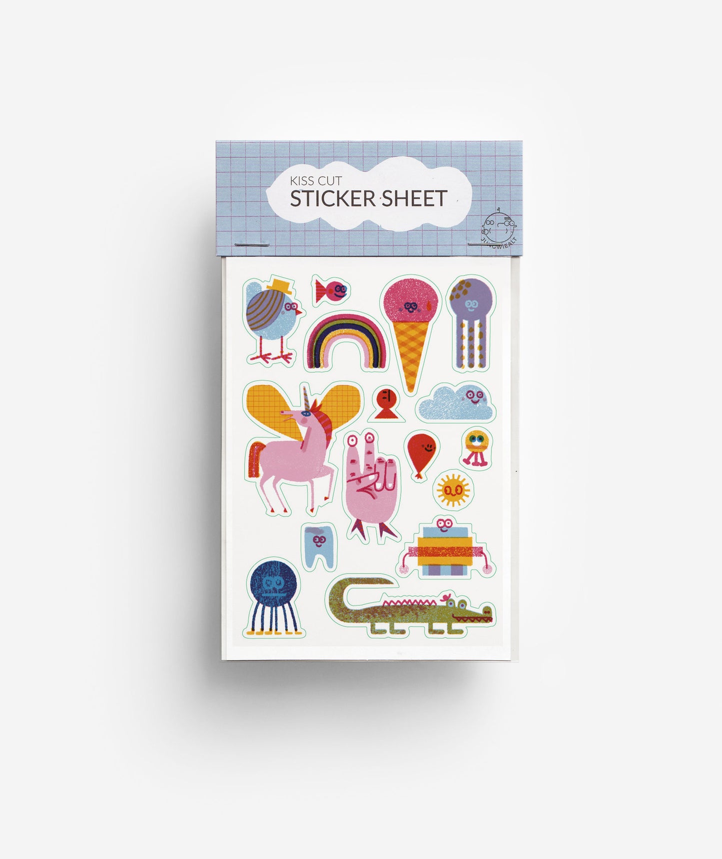 Creatures Kiss Cut Sticker Sheet jungwiealt