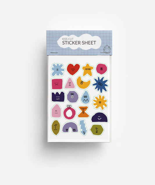 Emotions Kiss Cut Sticker Sheet jungwiealt