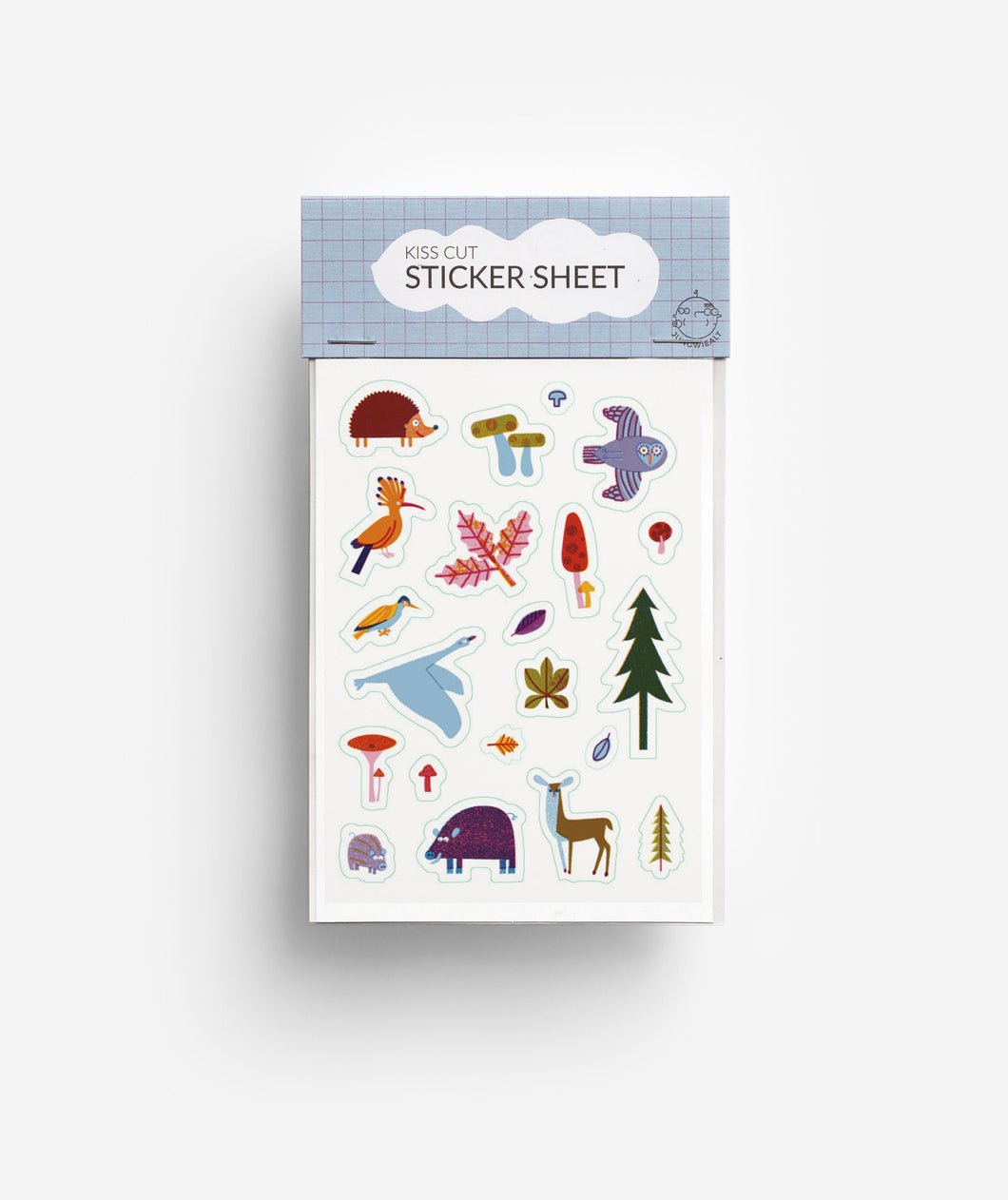 Woodland Kiss Cut Sticker Sheet jungwiealt