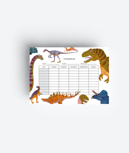 Dino Stundenplan