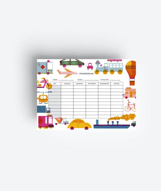 modern Transportation timetable jungwiealt