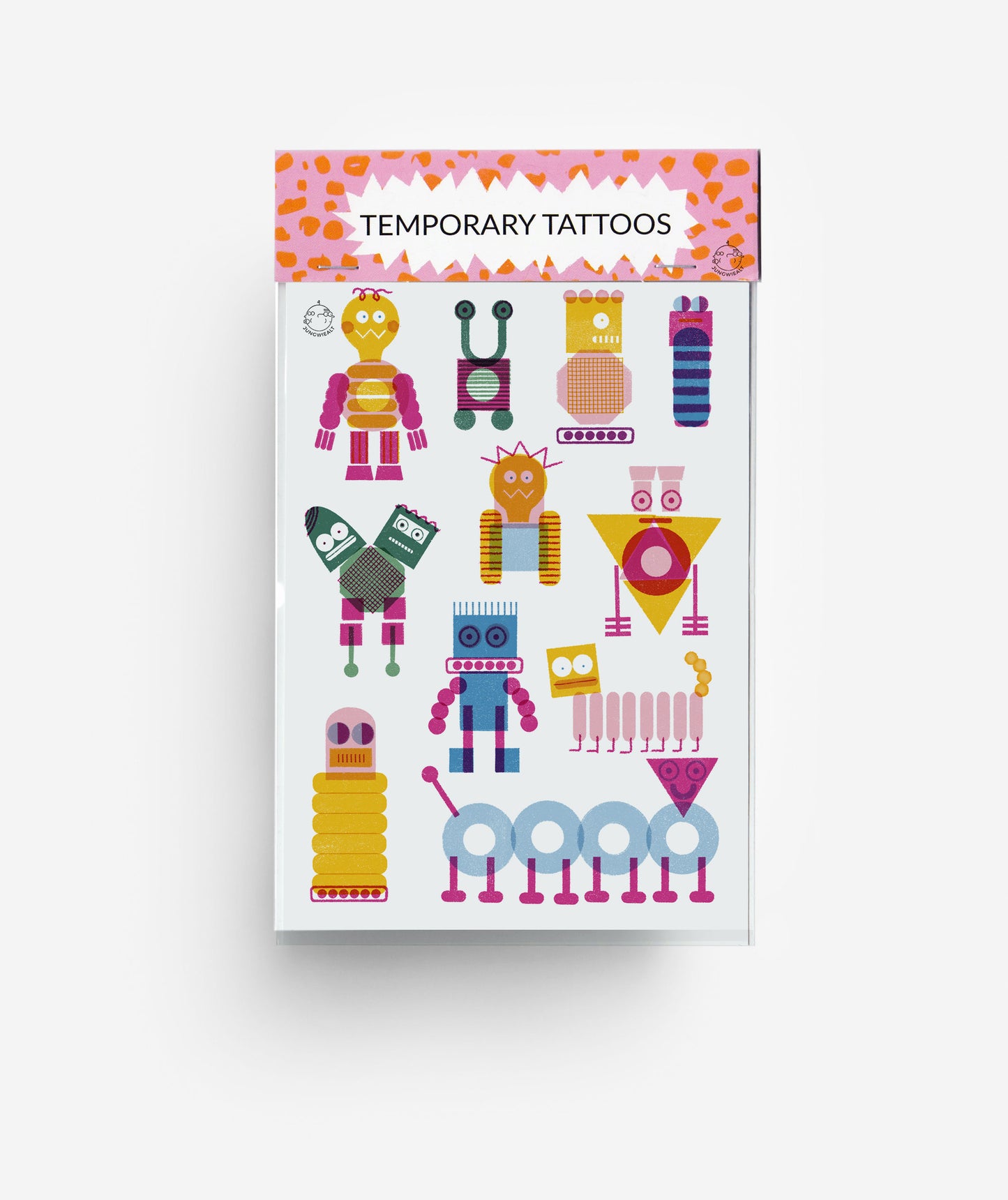 modern and fun Robot Temporary Tattoos jungwiealt