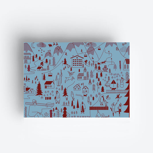 Christmas Gift Wrap Sheet jungwiealt