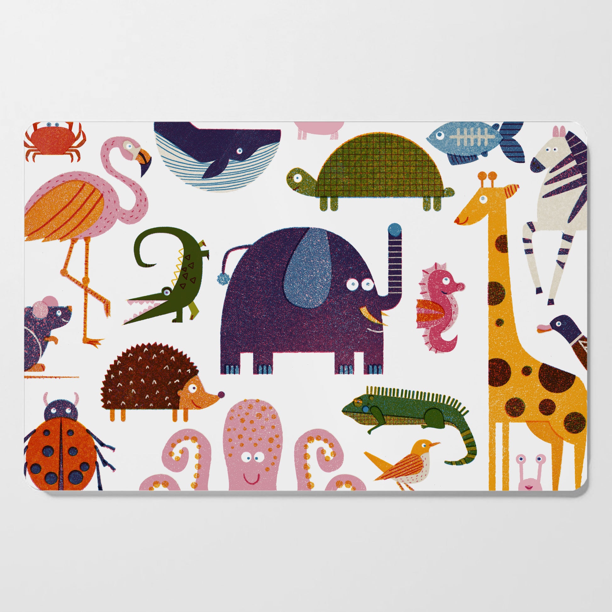 Animals Breakfast Plate jungwiealt
