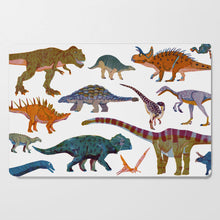 Load image into Gallery viewer, Dinosaurs Breakfast Plate jungwiealt