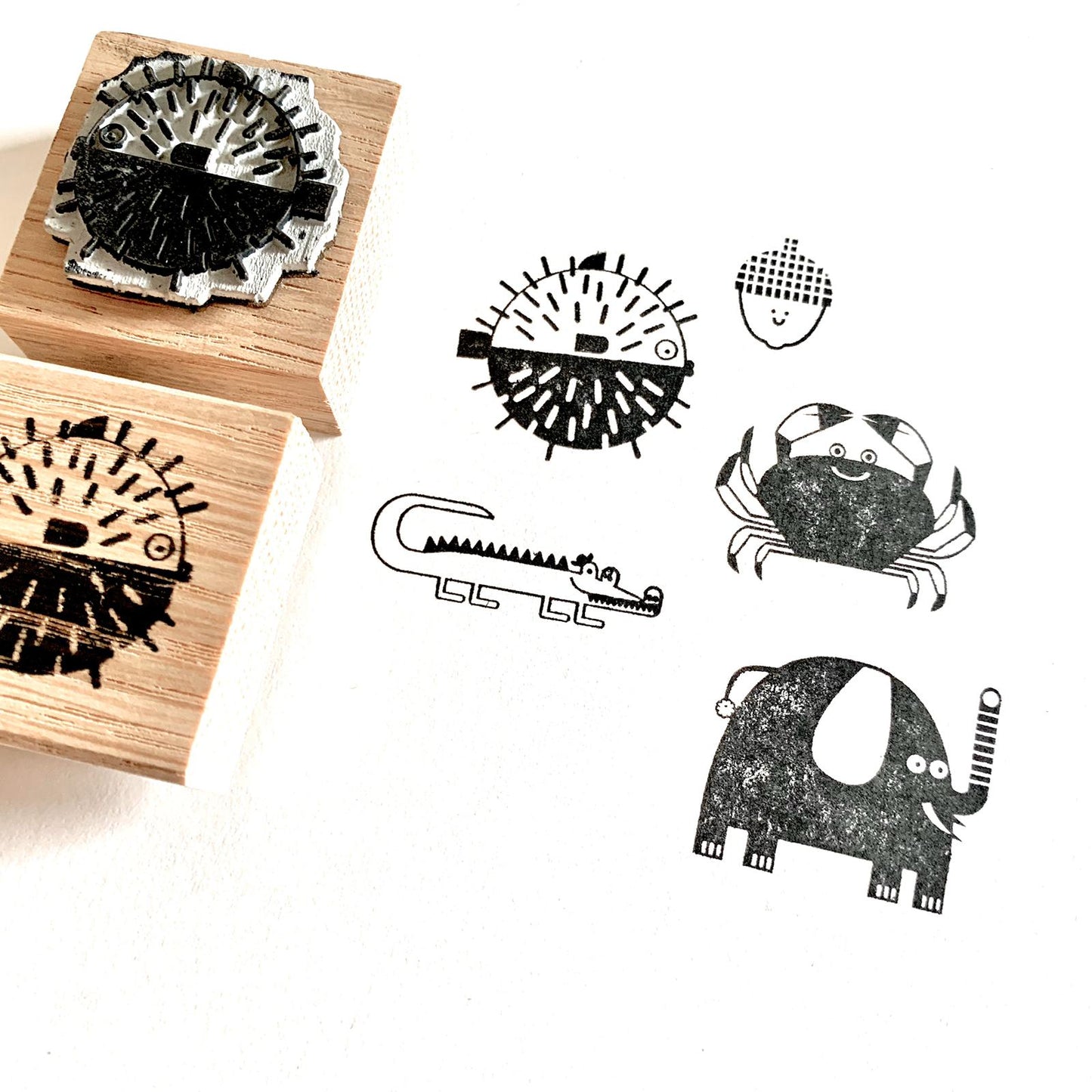 Krabbe Stempel