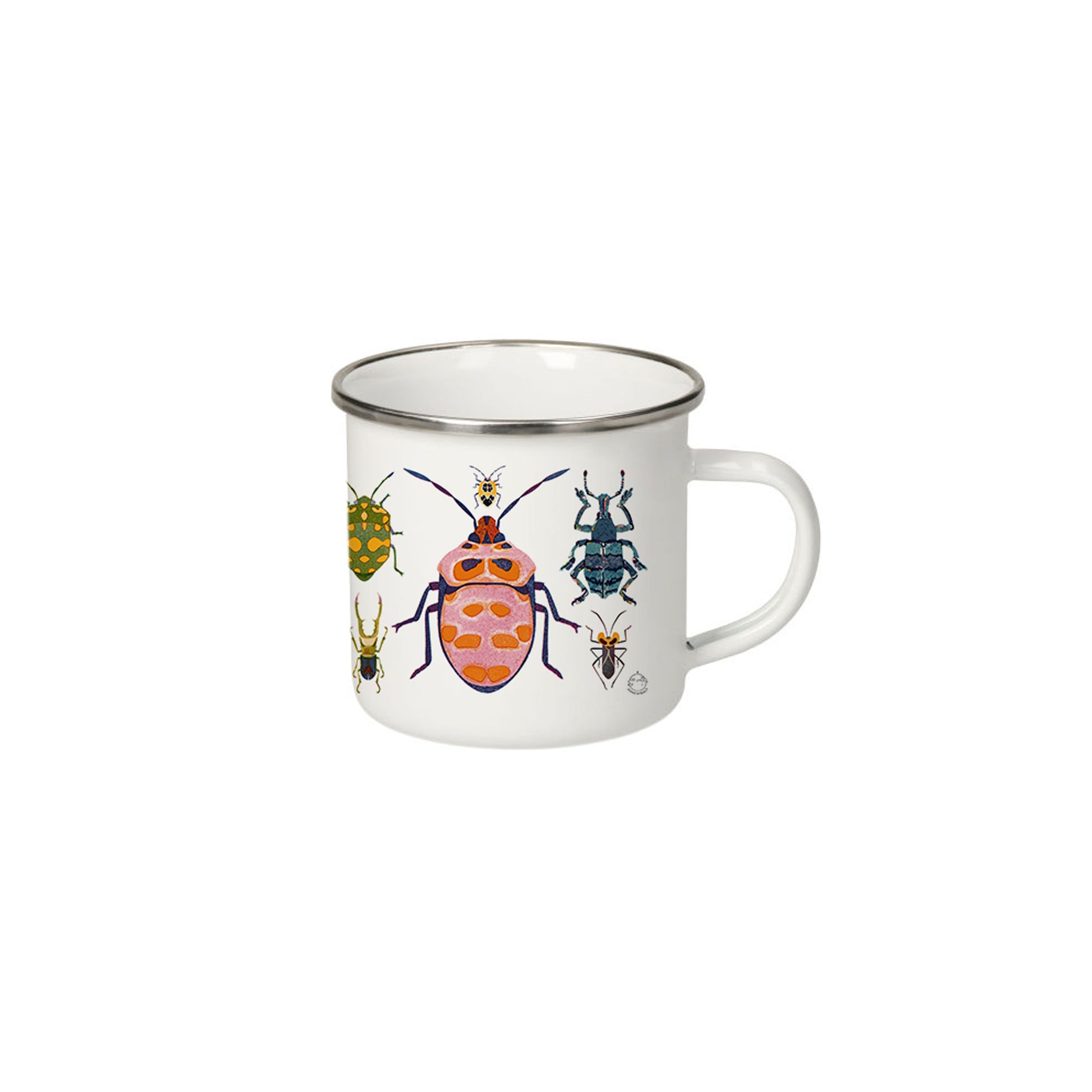 detail of Bugs Enamel Mug jungwiealt
