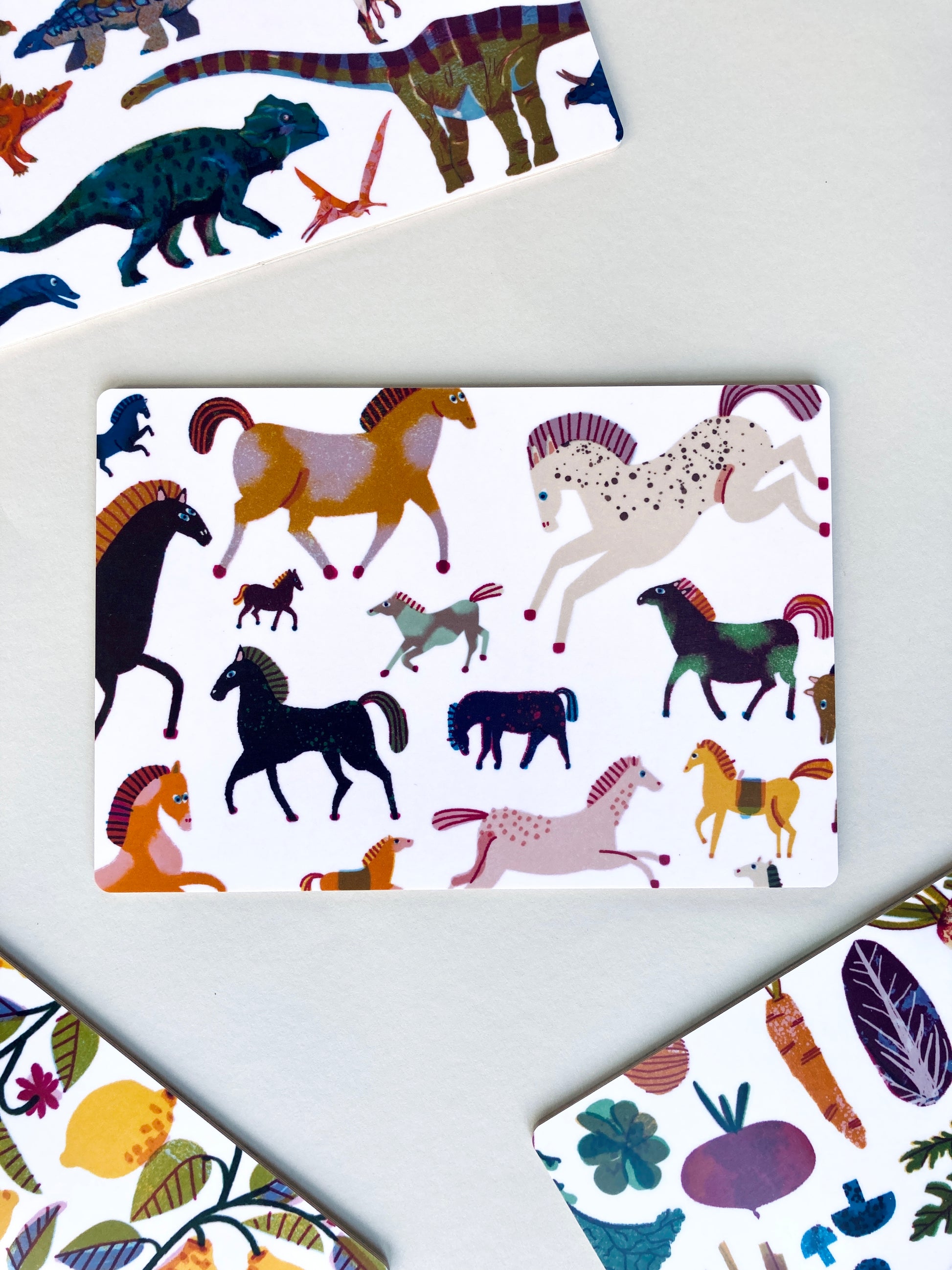 detail of Horse Breakfast Plate jungwiealt