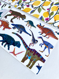 detail of Dinosaurs Breakfast Plate jungwiealt