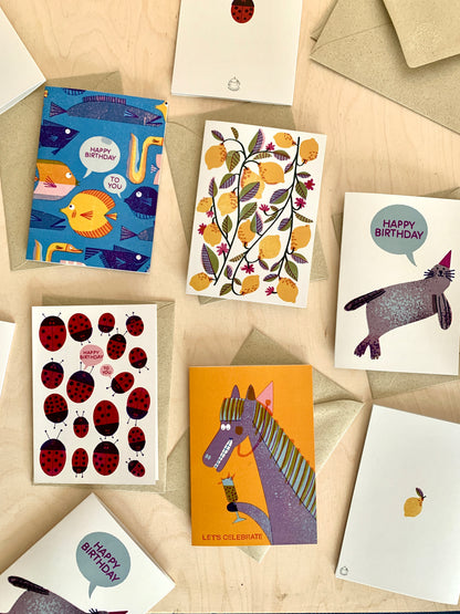 Birthday Greeting Card Set jungwiealt
