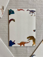 Load image into Gallery viewer, detail of modern and unique Dino Notepad jungwiealt