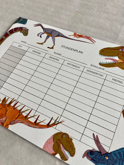 Dino Stundenplan