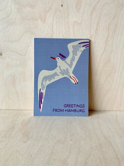 Hamburg Greetings Postkarte DIN A6