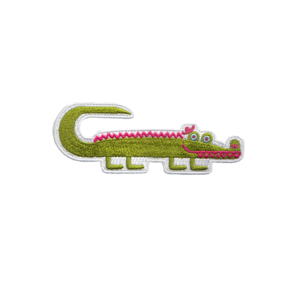 Krokodil Aufnäher
